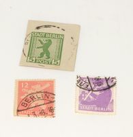 3 Briefmarken "Stadt Berlin"  2329/142