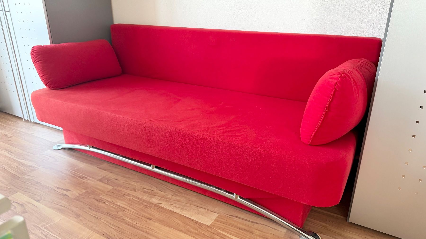 Divani: Rotes Bettsofa zum Ausziehen – Usato da Gebertingen venduto da redeal 6