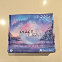 Clementoni Peace Puzzle 500 Teile Landschaft Nordlichter