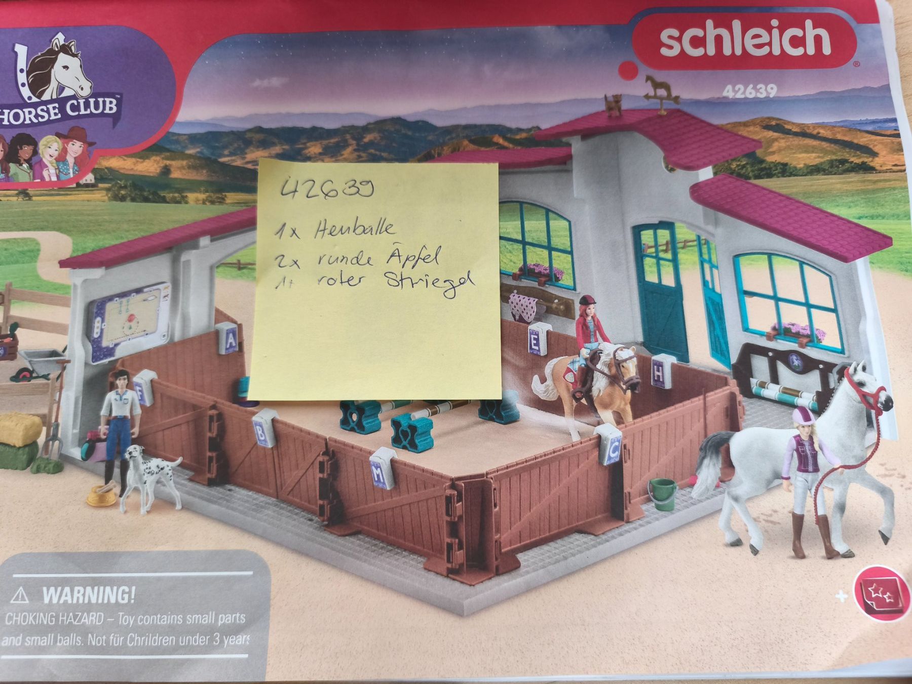 Schleich Giocattoli: Schleich Reithalle Peppertree 42639 – Usato da Kernenried venduto da Daniela1984 1