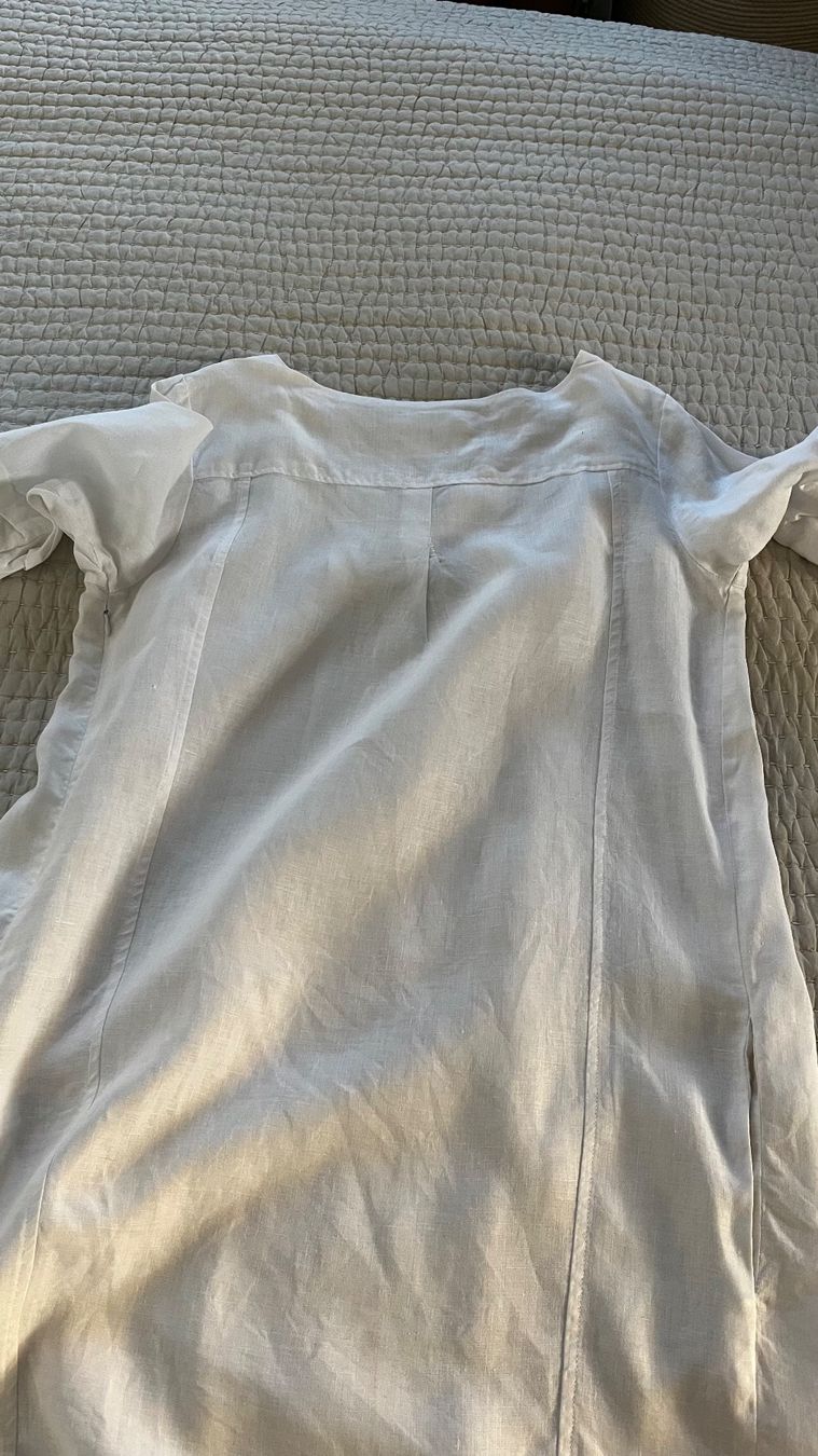 Vestiti: MALVIN Leinenkleid Sommer weiss – Usato da Zürich venduto da ann_ngp7 2
