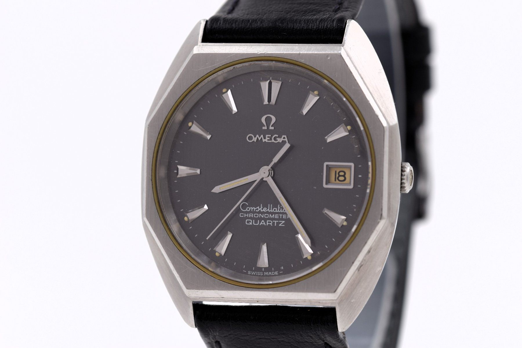 Omega Orologi: Omega Constellation Chronometer Quartz Vintage Uhr – Usato da Arni AG venduto da magnetKRAFT