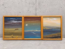 3 Originalgemälde Hans M. Zbinden  signiert, 2003