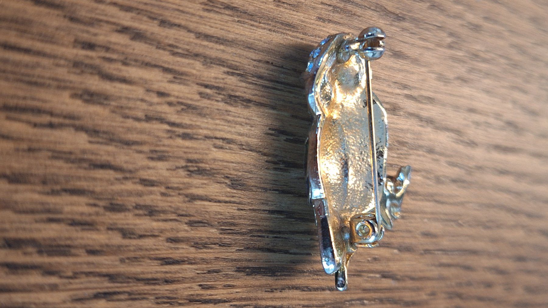 Spille & Fermagli: Vintage Eule Brosche, Strass, Schmuck, Herbst Accessoire – Usato da Ebmatingen venduto da Tschiipii 2