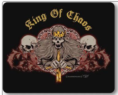 Tapis de souris: Mausmatte - King of Chaos – Neuf avec emballage d'origine à Ennetbürgen par open24shop