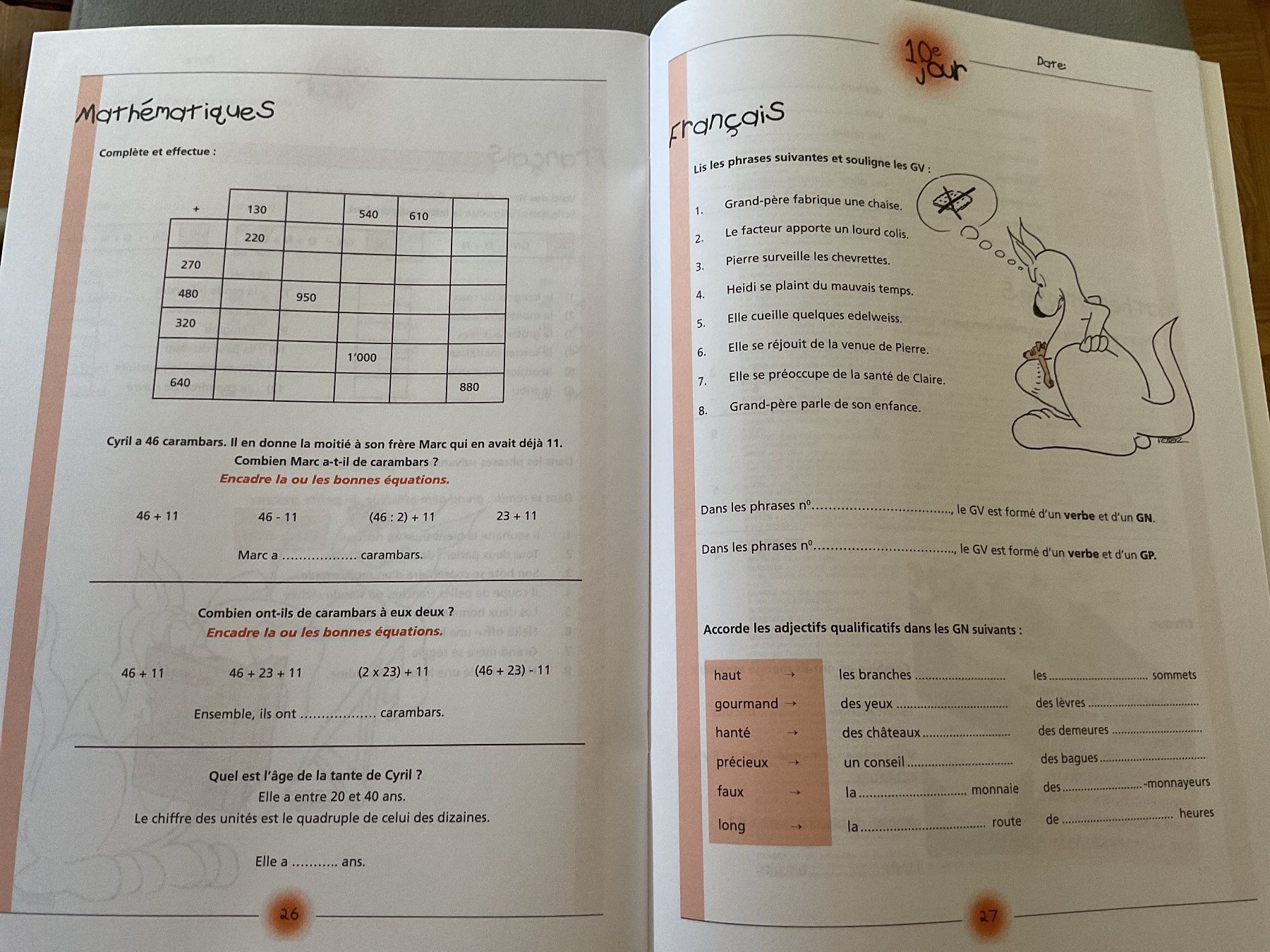 Bücher: Cahier de vacances klorophile neuf 4e – Neu und originalverpackt aus Icogne von luna.16 2