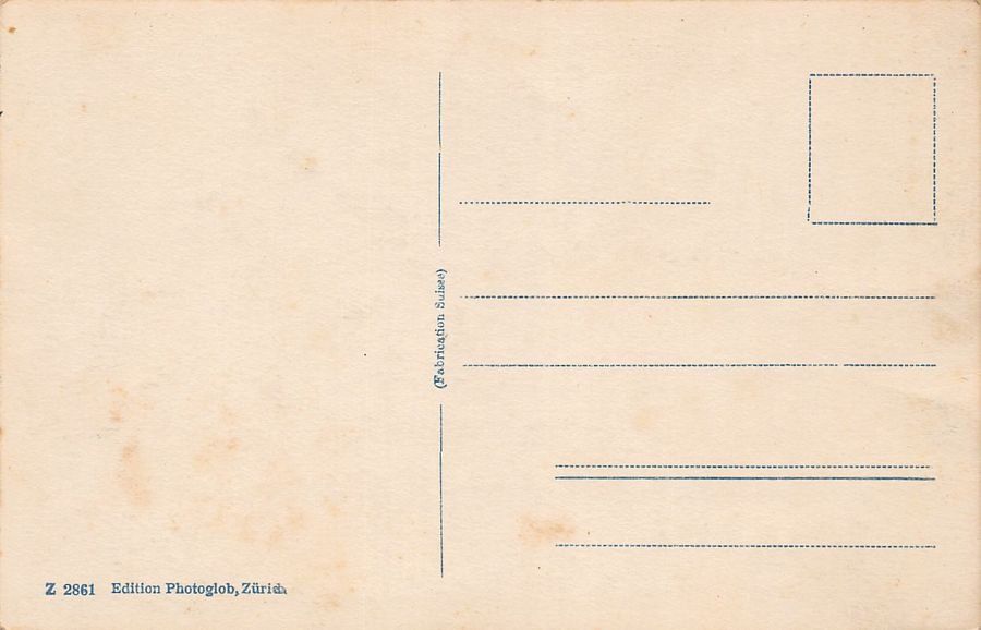 Cartoline postali: Fribourg, vers 1930 – Usato da Frauenfeld venduto da POML 1