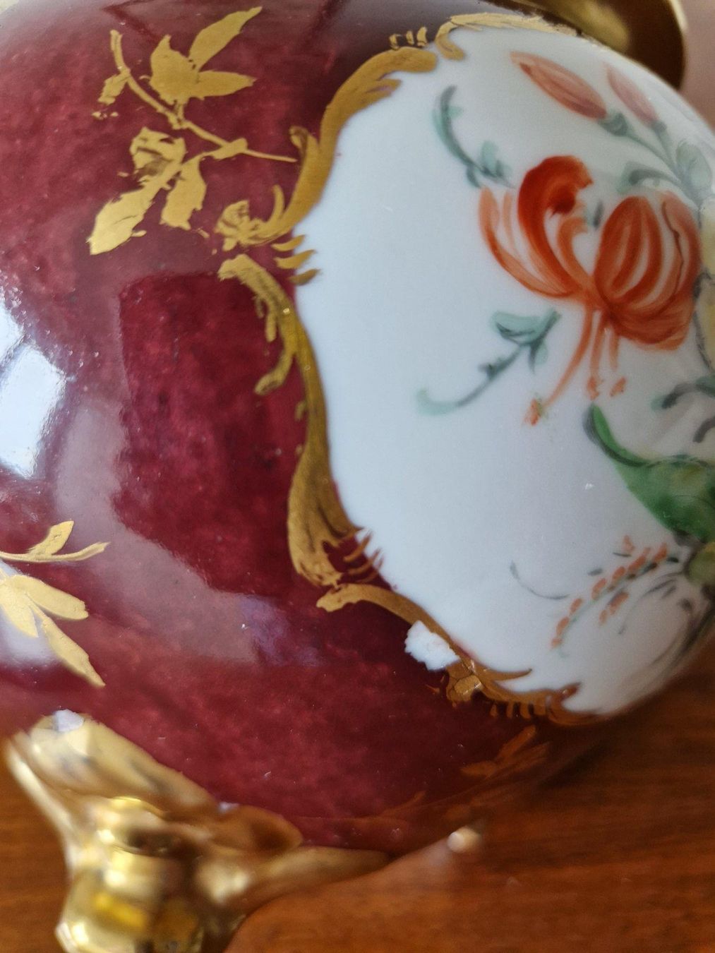 Vasi & Recipienti: Blumenvase Handbemalt – Usato da Bern venduto da Antikbatik 5