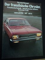 Prospekt Chrysler 180 / 160 /160GT ca. 1970