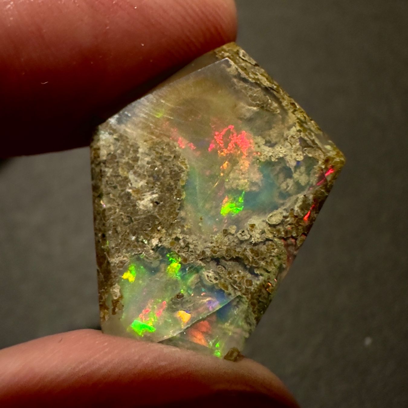 Pietre preziose: Natural Matrix Opal - 22 x 17 mm - 9.00 ct – Nuovo (secondo la descrizione) da Zürich venduto da Yoohooz 6