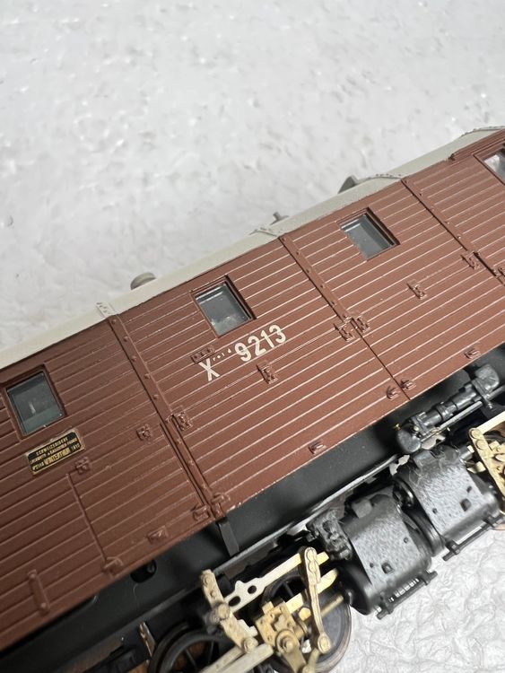 Ferro-Suisse Schneeschleuder X rot d 9213 RhB [H0m, DC, Analog] in OVP