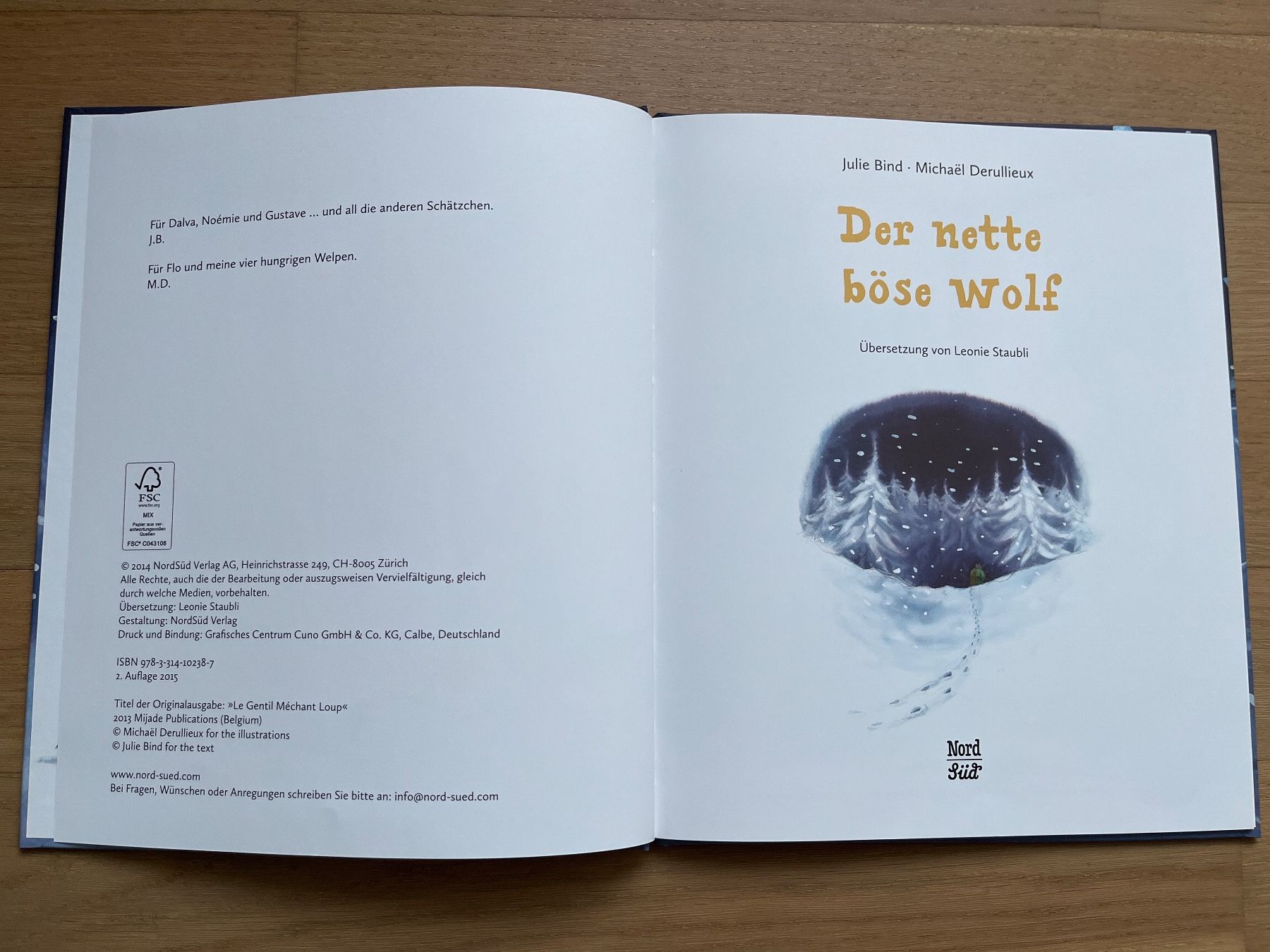 Libri: Bilderbuch der nette böse Wolf – Nuovo (secondo la descrizione) da Oberentfelden venduto da QlittleM 1
