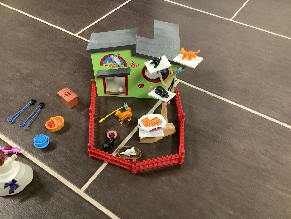 Playmobil Giocattoli: Playmobil Set Katzenhaus und Hasenstall – Usato da Brugg AG venduto da Sweety_pie 5