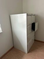 2x Korpus für Hängeregister BISLEY, Metall, abschliessbar