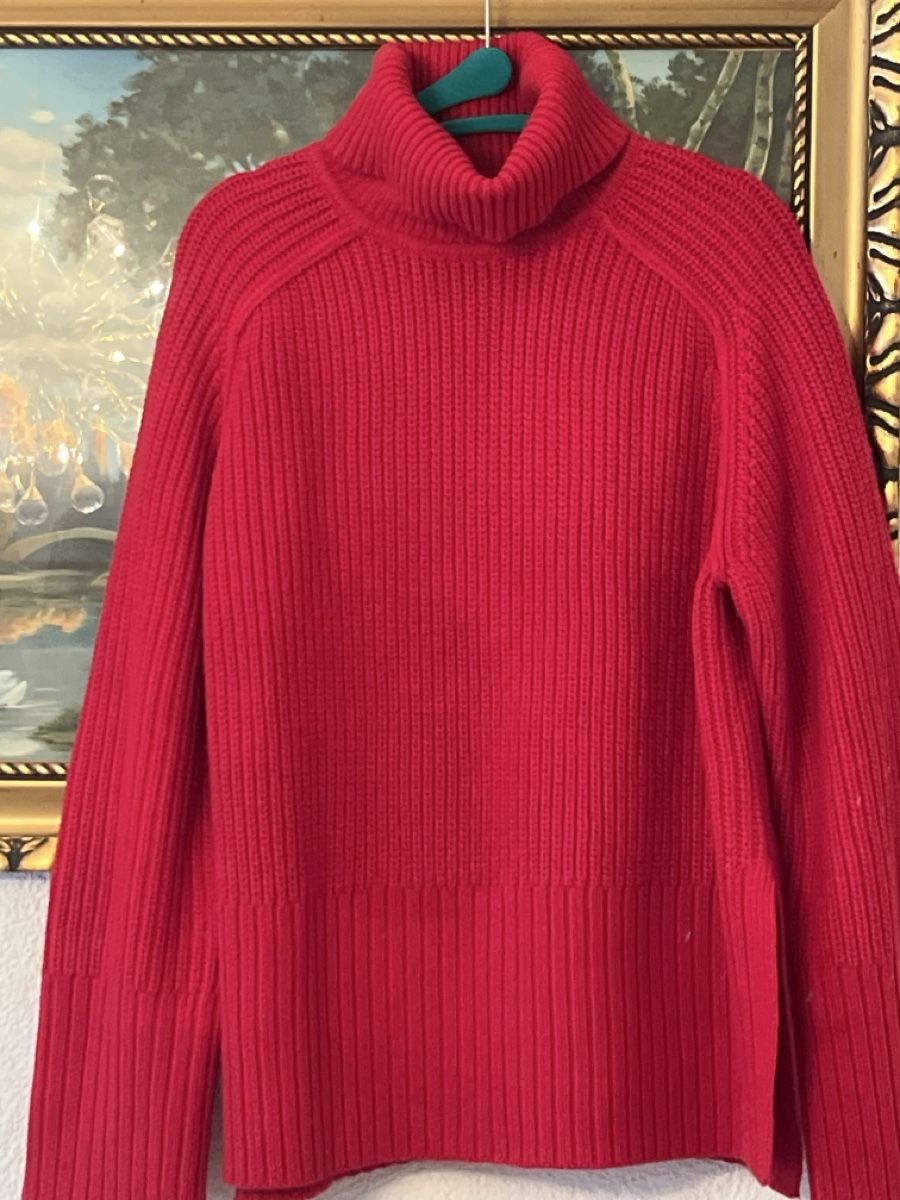 Maglioni & Felpe: Wunderschöner,Gereinigt Gr L Strickpullover mit Rollkragen, – Usato da Zürich venduto da drn_77z5 3