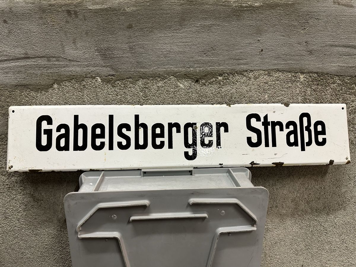 Insegne: Gabelsberger strasse strassenschild – Usato da Reinach AG venduto da rares75