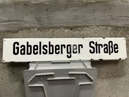 Gabelsberger strasse strassenschild