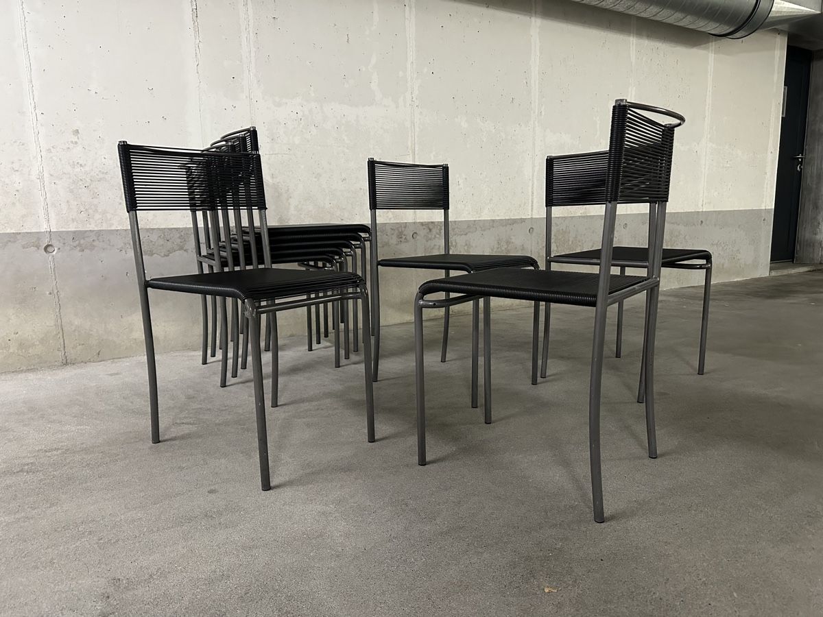 Alias Sedie: 9x Alias Designer Spaghetti Stühle – Usato da Niederurnen venduto da KEVIN078
