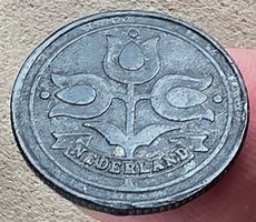 NIEDERLANDE 10 CENTS 1942