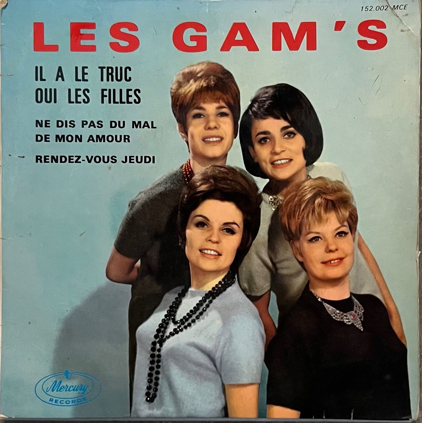 Dischi in vinile: LES GAM'S - IL A LE TRUC – Usato da Bussigny venduto da vinyl-pas-cher