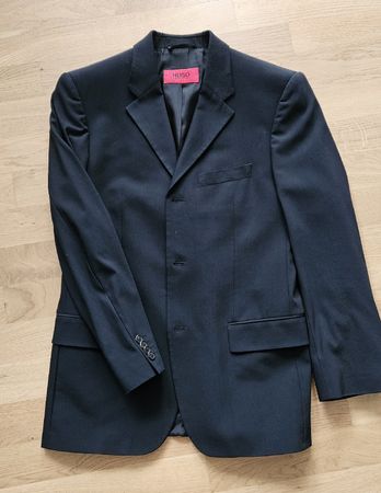 Herren Sakko Hugo Boss schwarz Grösse 46