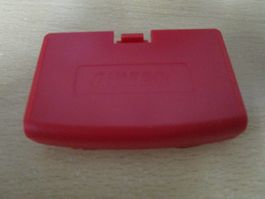 Nintendo Game Boy Advance Batteriedeckel- Neu - Farbe rot