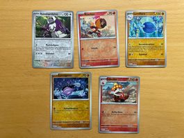 Pokemon Reverse Karten Set (Versand gratis)