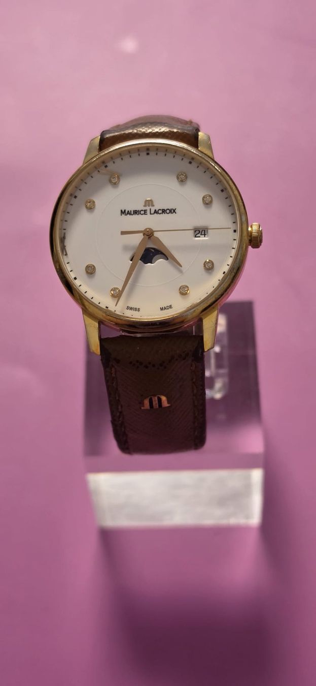 Maurice Lacroix Orologi: MAURICE LACROIX  ELIROS  DATE Steinless STEEL – Usato da Neftenbach venduto da Taschen-Uhren 6