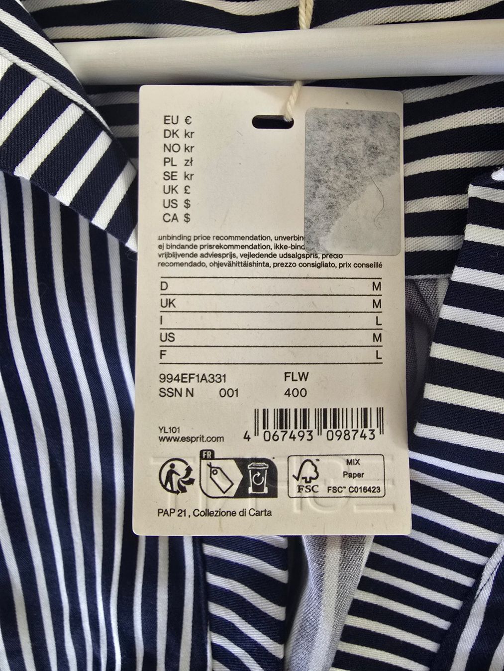 Esprit Vestiti: SOMMER FREIZEITKLEID VON ESPRIT, NEU!! – Nuovo (secondo la descrizione) da Möriken AG venduto da rowyta 4