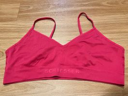 Schiesser Sporttop BH XL pink-rot, neuwertig