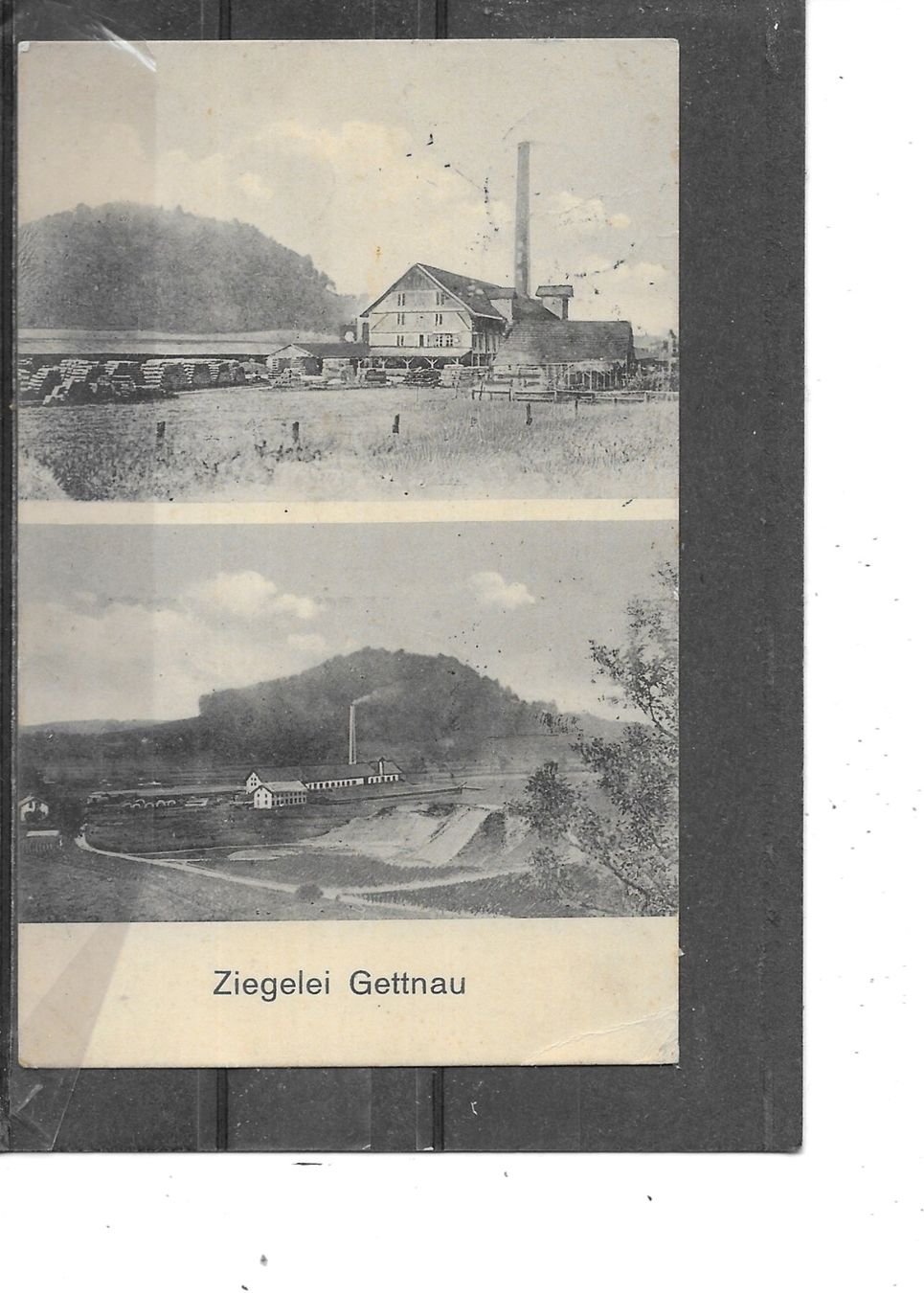 Ansichtskarten: LU Ziegelei Gettnau 1914 – Gebraucht aus Schocherswil von Wilare