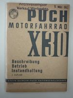 Puch X30 Archivexemplar 9. März 1962 Original