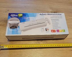Aktenvernichter Aufsatz für Papierkorb