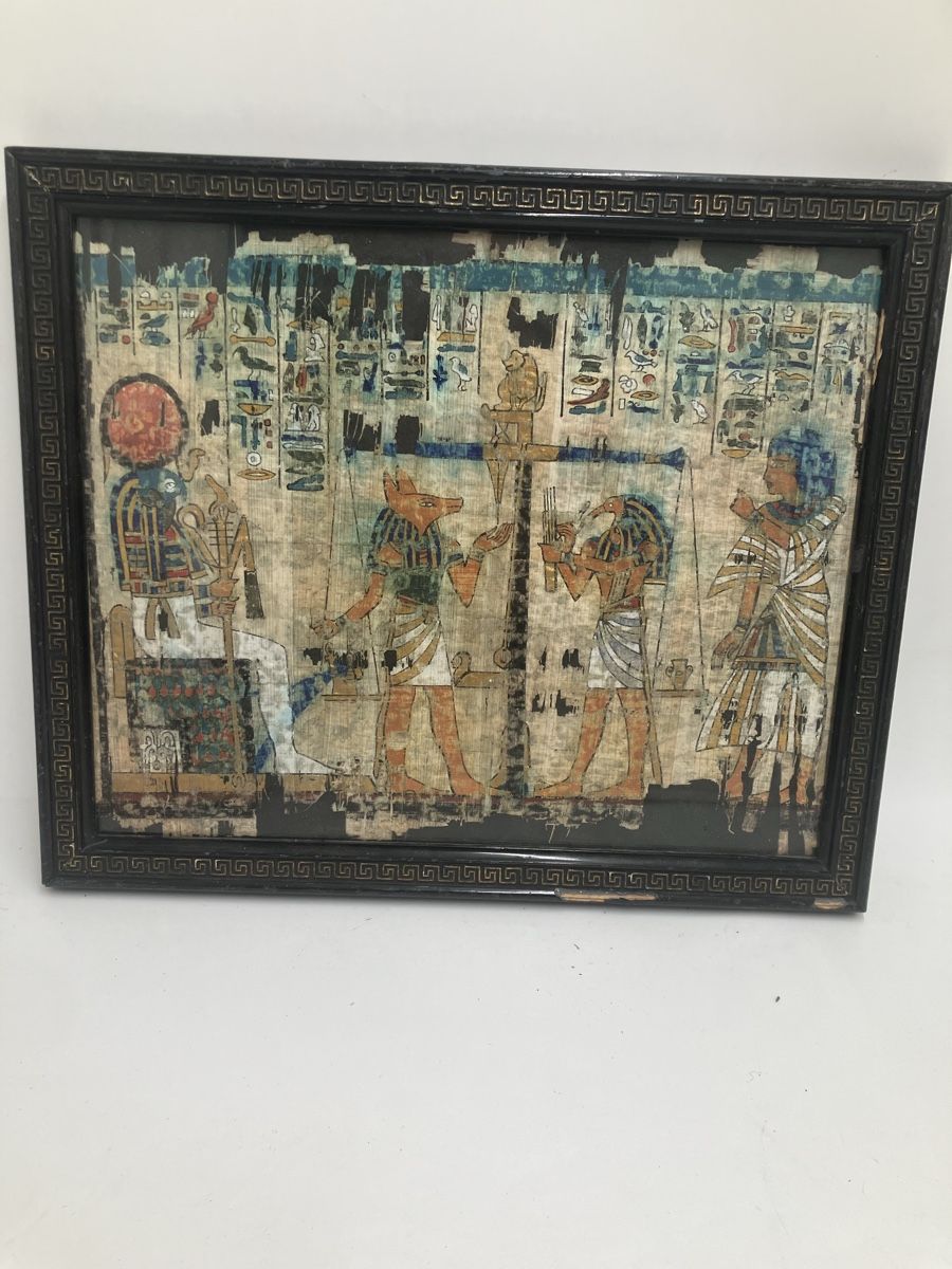 Tableaux: Tableau Papyrus égyptiens ancien – D'occasion à fribourg par Retroverso