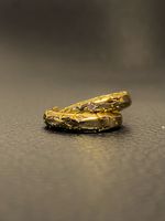 Goldene Creolen Ohrringe mit Strass besetzt 21k