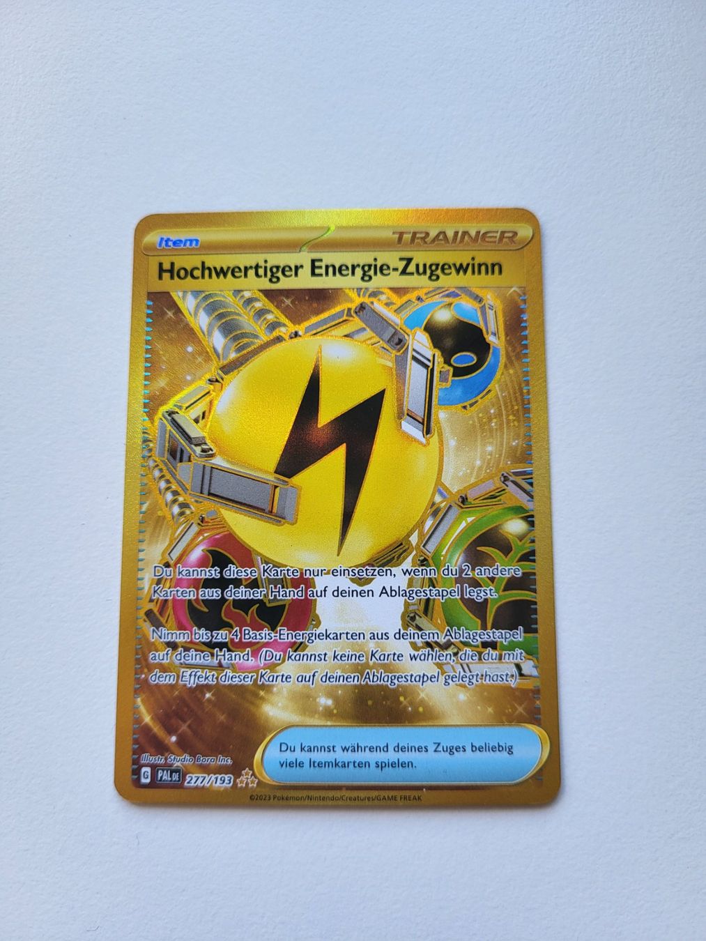 Pokémon Sammelbilder & Trading cards: Superior Energy Retrieval (Paldea Evolved277/193) Hyper Rare – Gebraucht aus Erlenbach ZH von ram_mjn5