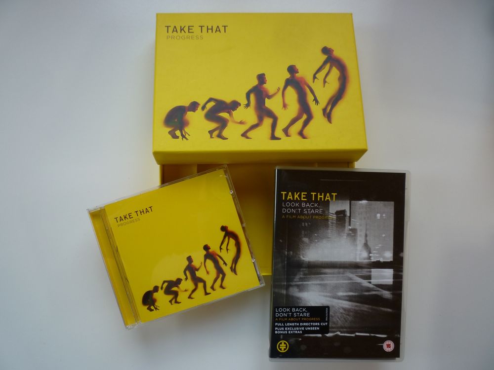 Take That Progress DVD + CD Box Set Limited Edition | Kaufen auf Ricardo