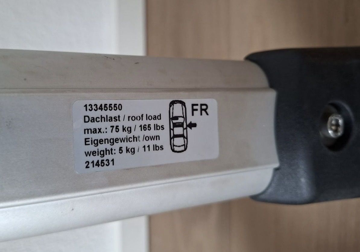 Dachträger: Original Opel dachträger, avec 2 clés, charge max 75kg – Gebraucht aus Châtillon JU von swisshashashin 1