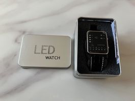 LED Watch Digital Uhr, Schwarz