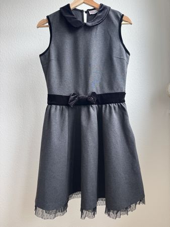 Red Valentino Grey Dress Size L