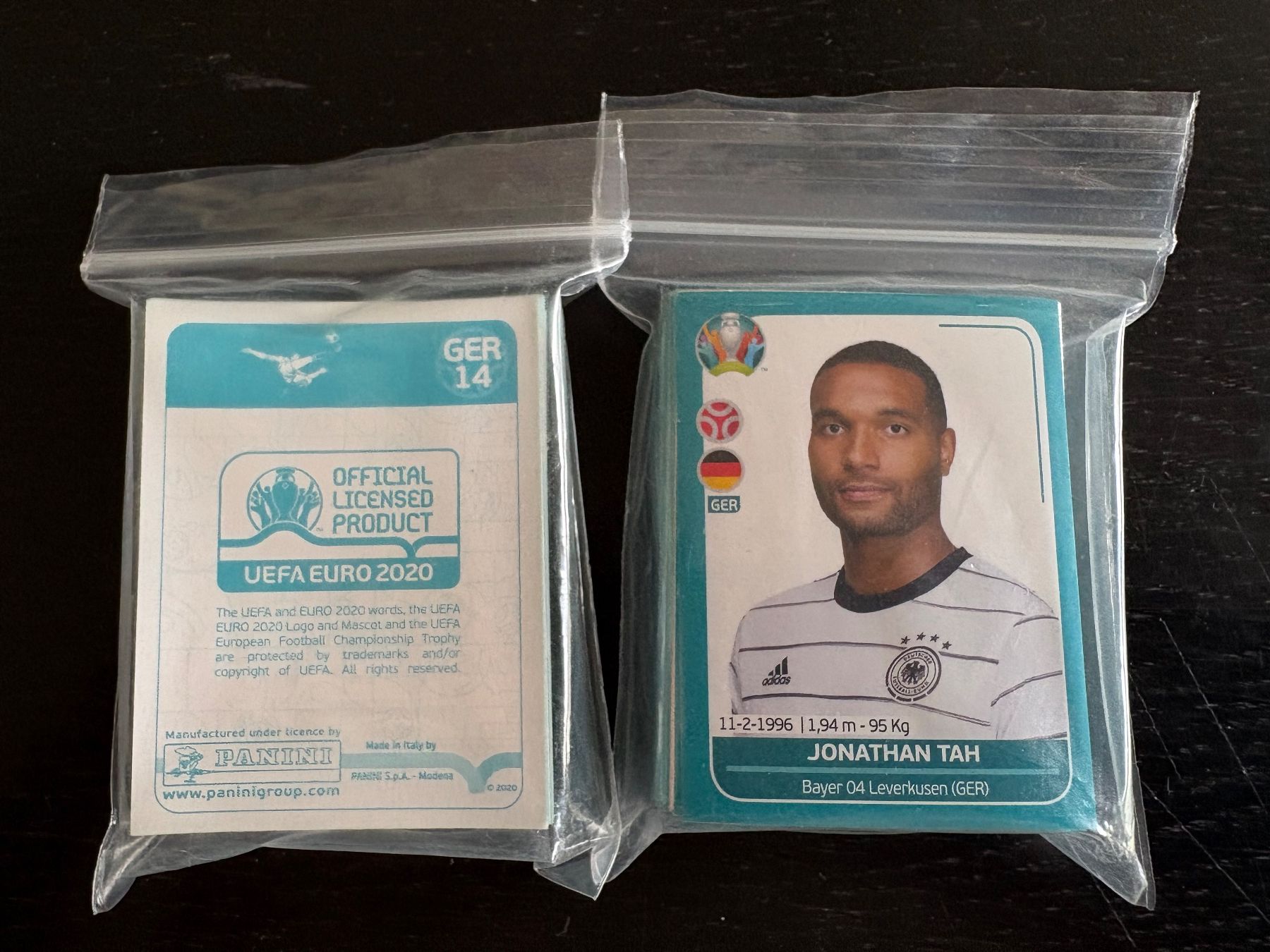 Topps Carte collezionabili: Panini 2020 Preview, Set a 100 Sticker – Nuovo (secondo la descrizione) da Ettingen venduto da flo1988