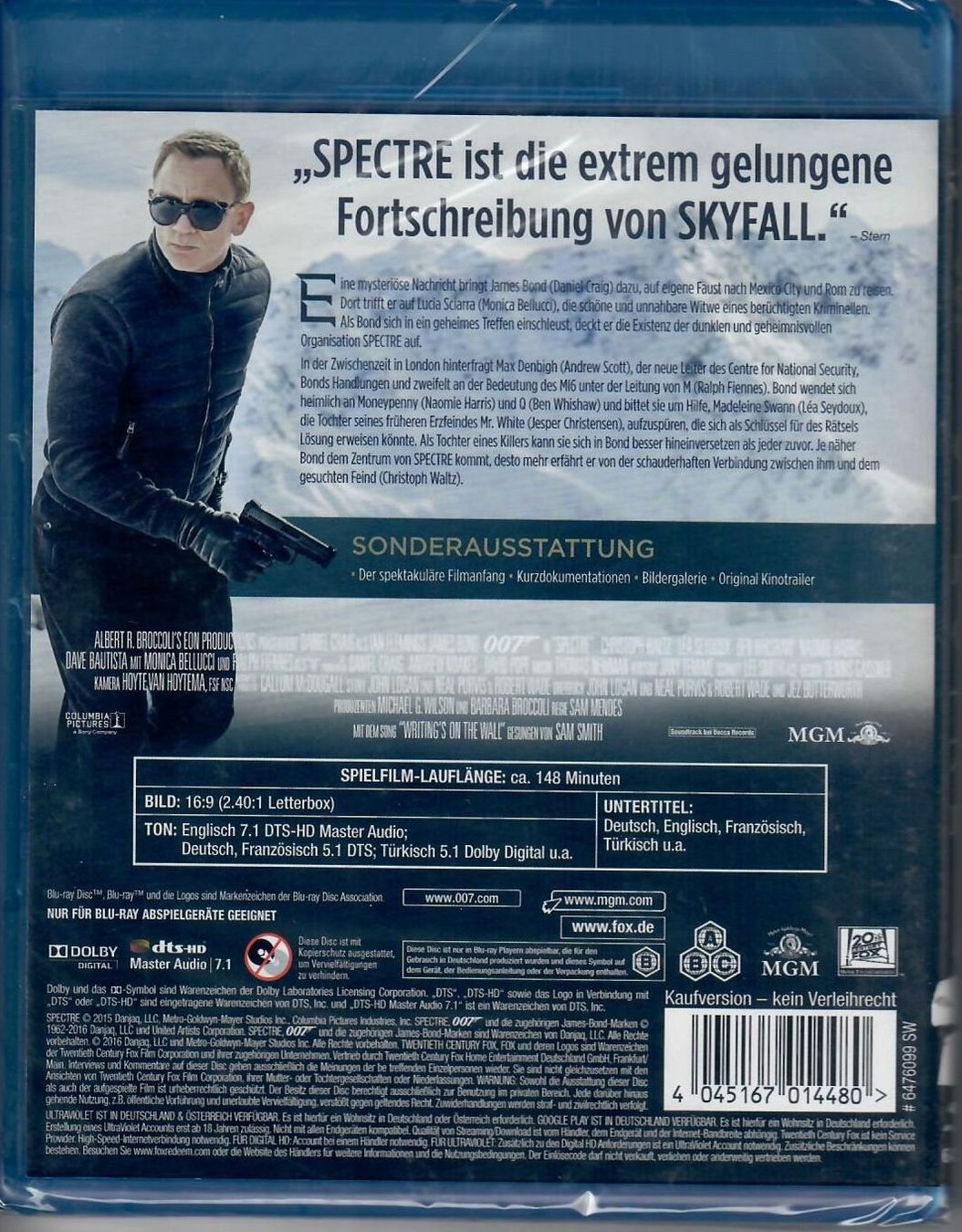 Alle DVDs: James Bond - Spectre – Neu und originalverpackt aus Bern von Buybest24 1