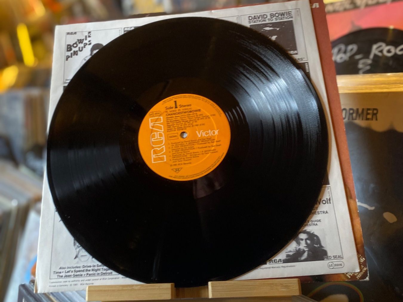 Schallplatten: DAVID BOWIE - CHANGESTWOBOWIE...OG GER 1981...VG/VG+ – Gebraucht aus Gals von Diskopatshop 3