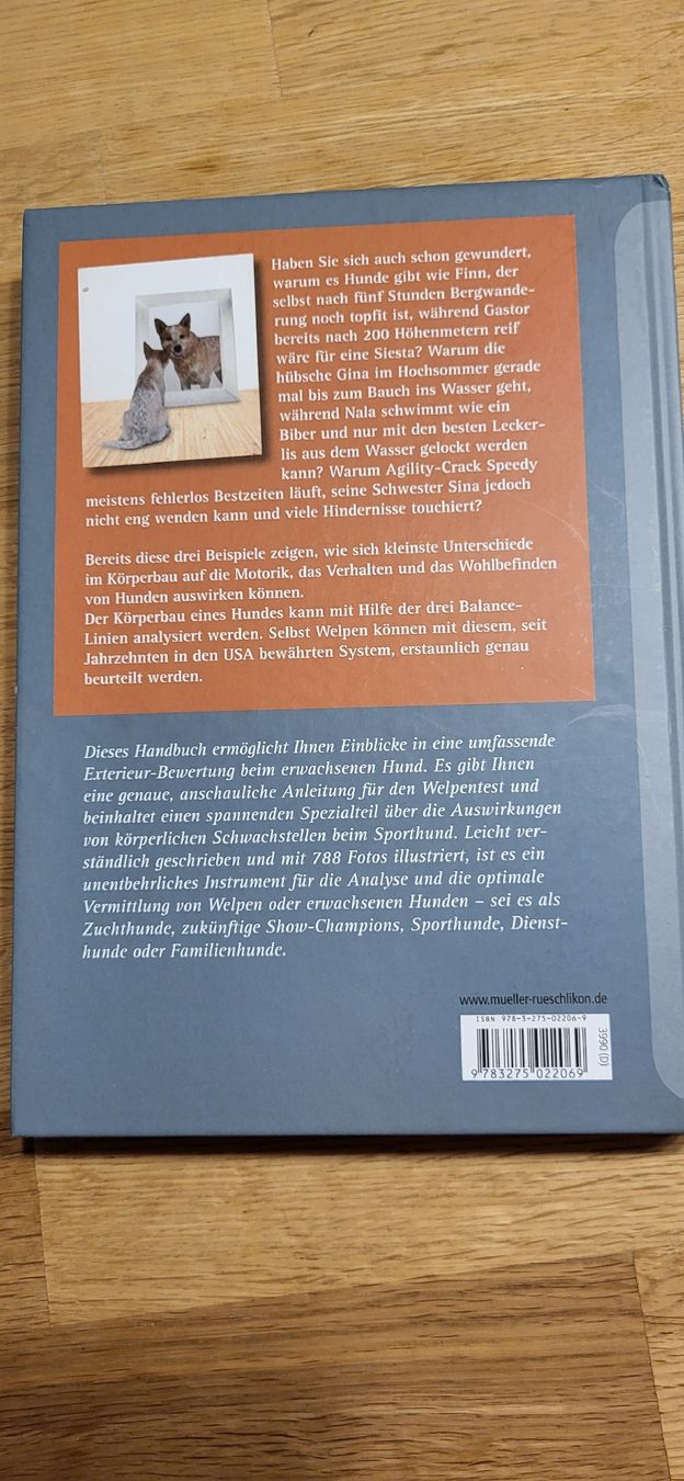 Libri: Welpentest und Hundeanalyse Buch Körperbau Fit for Function – Nuovo (secondo la descrizione) da oberuzwil venduto da Dogstyle 1
