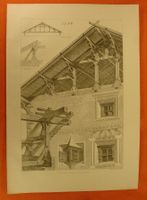 BERGÜN, HAUS FALLET, STAHLRADIERUNG 1886