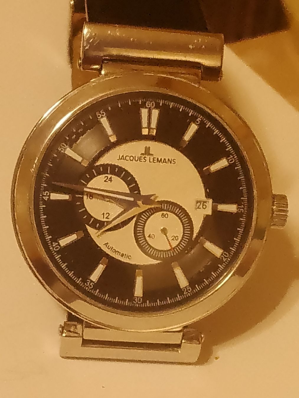 Jacques Lemans Orologi: J.Lemans Automatic 45 mm läuft Super  – Usato da Agno venduto da sam2608