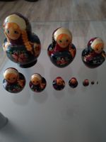 Matrjuschka Holz Puppen 10 Teilig  gekauft in Sibirien 1985