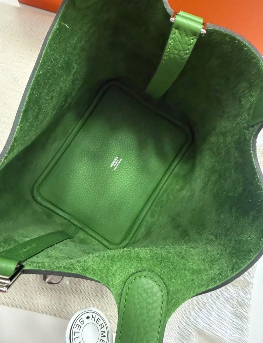 Hermès Borse da donna: Hermès Picotin 18 Tasche, grün – Nuovo (secondo la descrizione) da Triesen venduto da atos87 2