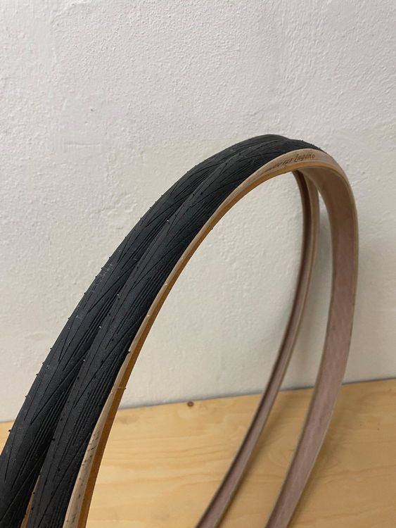 Pneu Vélo De Route Schwalbe Lugano 2 - 700x25c - Bande Latérale Rouge - Anticrevaison - Pour Frein à Patins Ou Disque