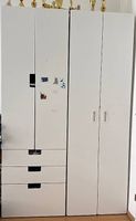 Kinderkleiderschrank 4-Türig mit Schubladen
